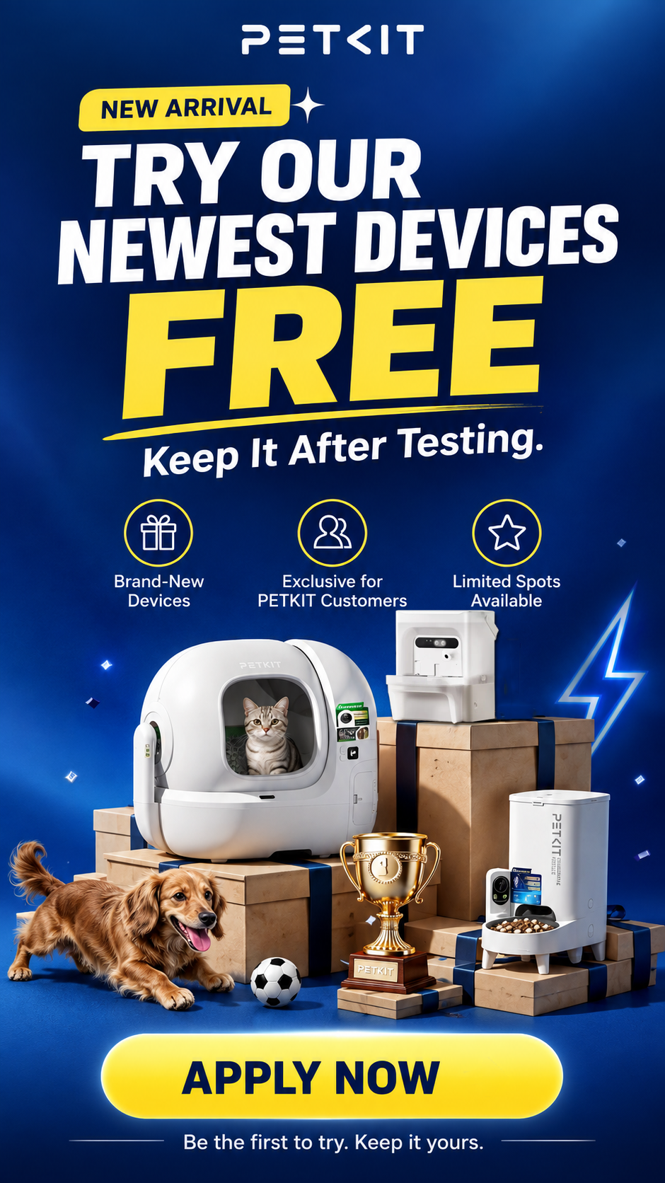 PETKIT New Product Trial